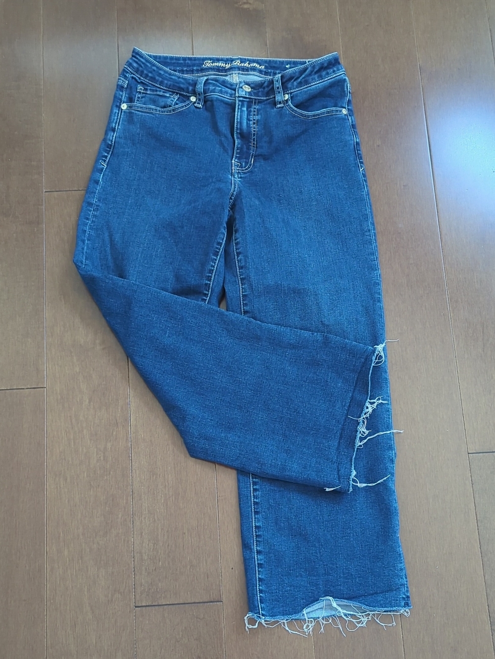 NWOT Highrise Wide  Crop JEANS SZ6 27" Length